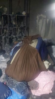 Soot, Heat or Smoke Affected Stock of Readymade Garments